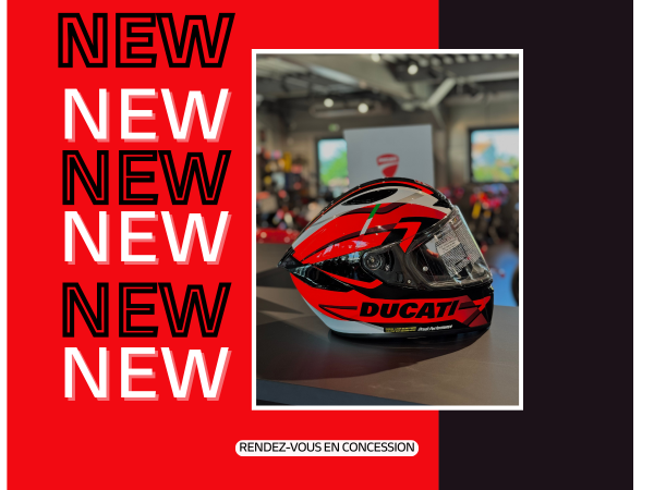 POST GMB  New casques DUCATI